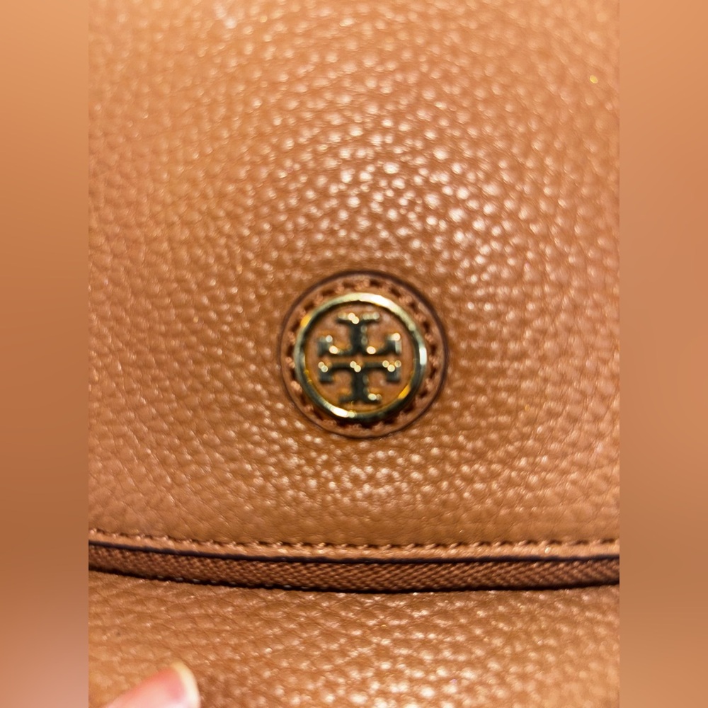 Tory Burch Brown Leather Crossbody Bag - Picture 6 of 9